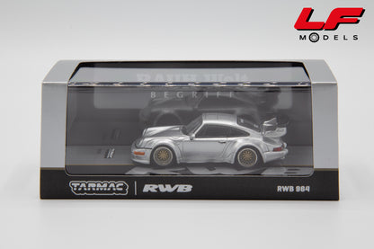 modellino porsche 964 rwb tarmac 1:64 scatola