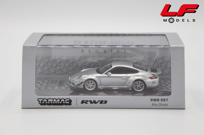 modellino porsche rwb 997 tarmac 1:64 scatola