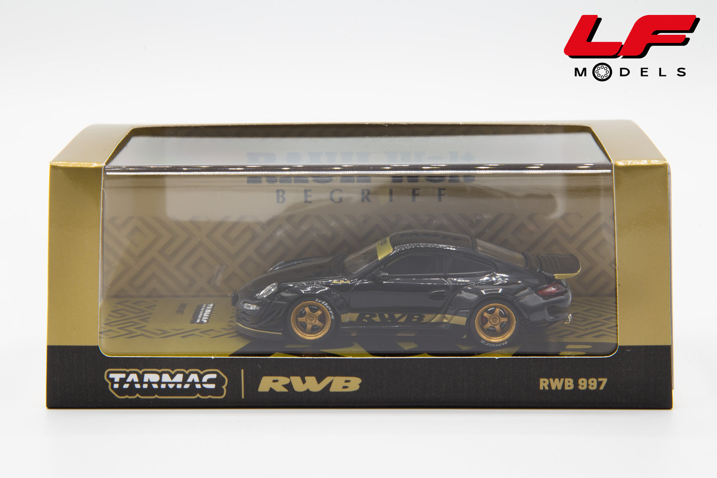 modellino porsche rwb 997 tarmac 1:64 scatola