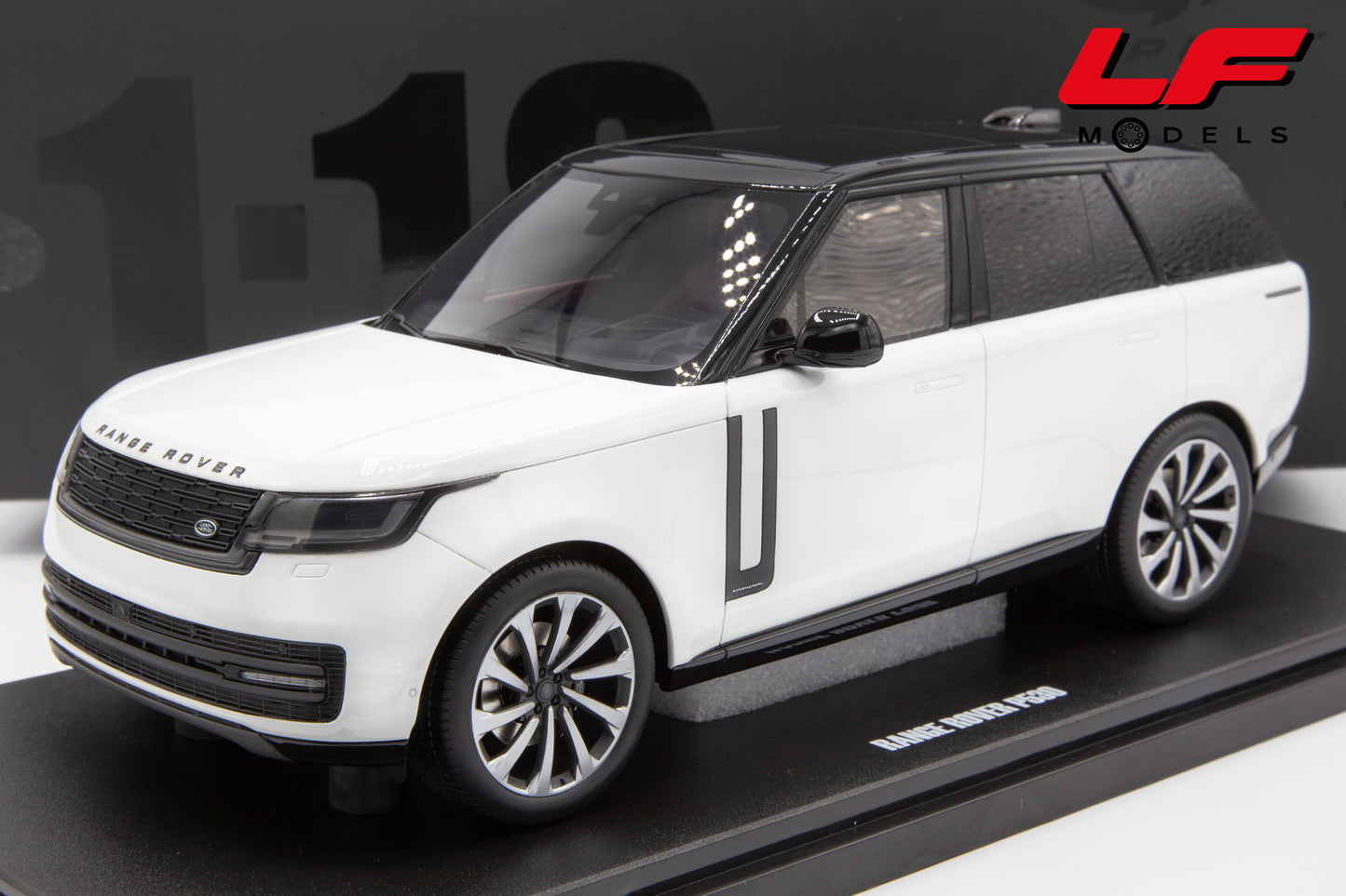 modellino range rover gt spirit 1:18 frontale