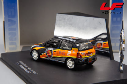 UNIVERSAL HOBBIES RENAULT SPORT CLIO CUP ELF N°2 "MC DONALDS" 1:43