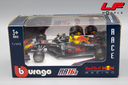 modellino redbull rb16b burago 1:43 frontale