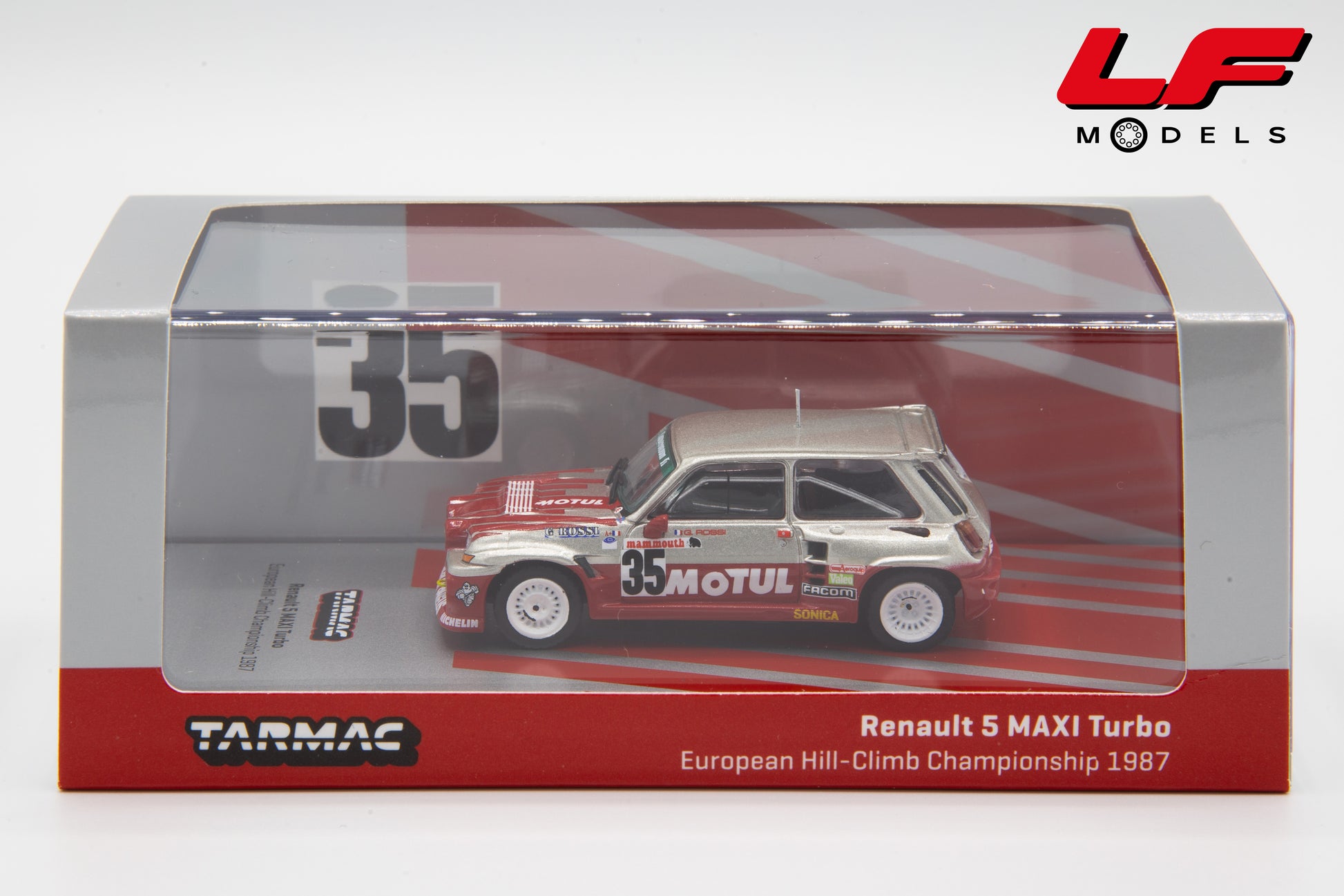 modellino renault 5 maxi turbo tarmac 1:64