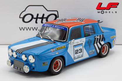 modellino renault 8 gordini rally ottomobile 1:18
