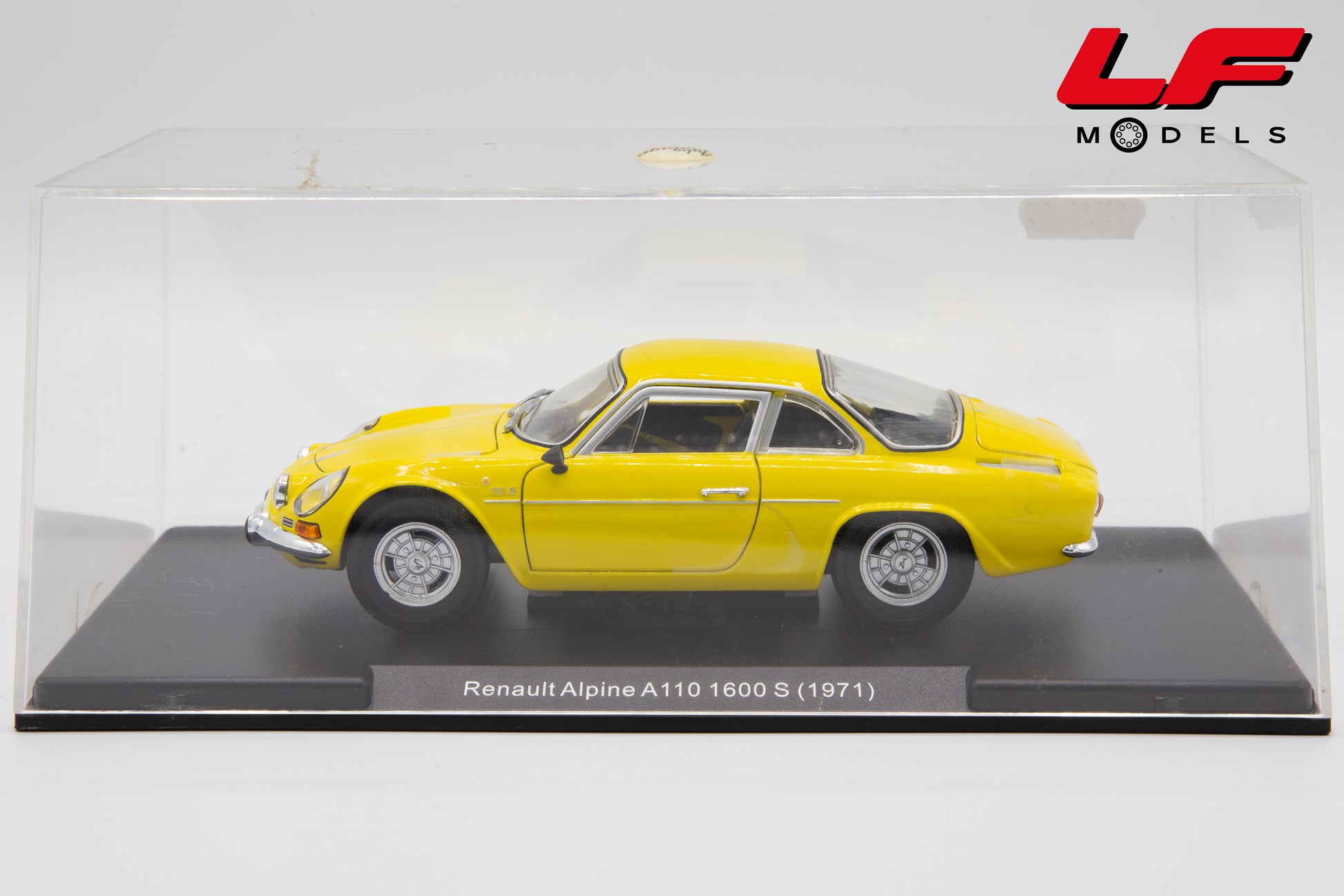 modellino renault alpine a110 edicola 1:24 vista teca