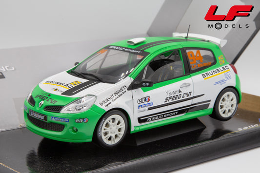 modellino renault clio solido 1:18 frontale