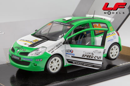 modellino renault clio solido 1:18 frontale
