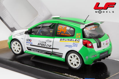 modellino renault clio solido 1:18 posteriore