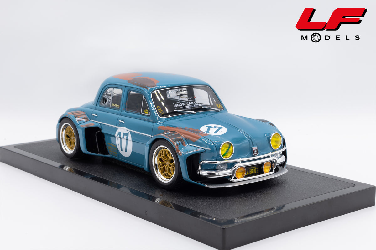 modellino renault dauphine la brute ottomobile 1:18 OT1268 vista frontale
