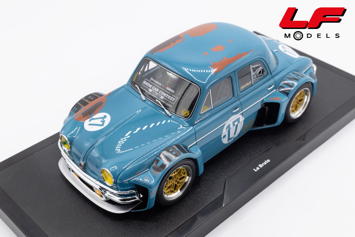 modellino renault dauphine la brute ottomobile 1:18 OT1268 vista frontale