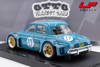 modellino renault dauphine la brute ottomobile 1:18 OT1268 vista posteriore
