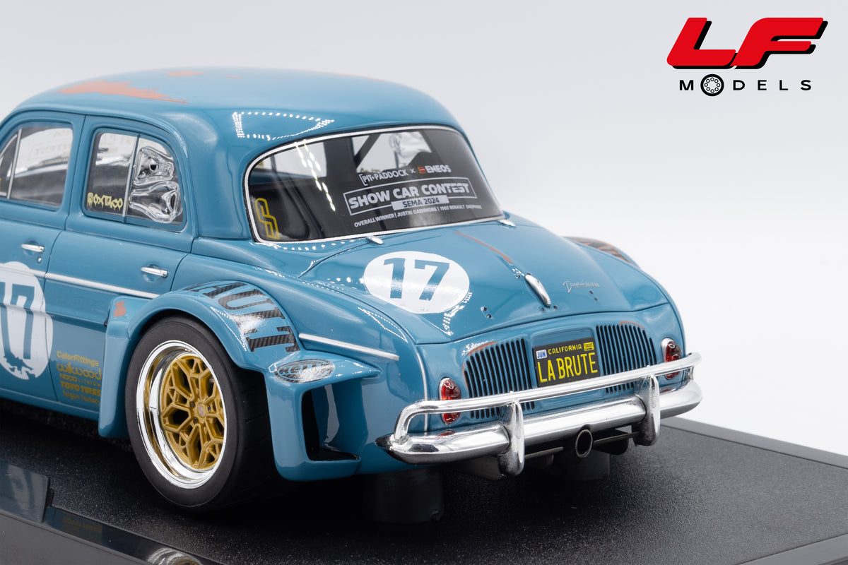 modellino renault dauphine la brute ottomobile 1:18 OT1268 vista posteriore