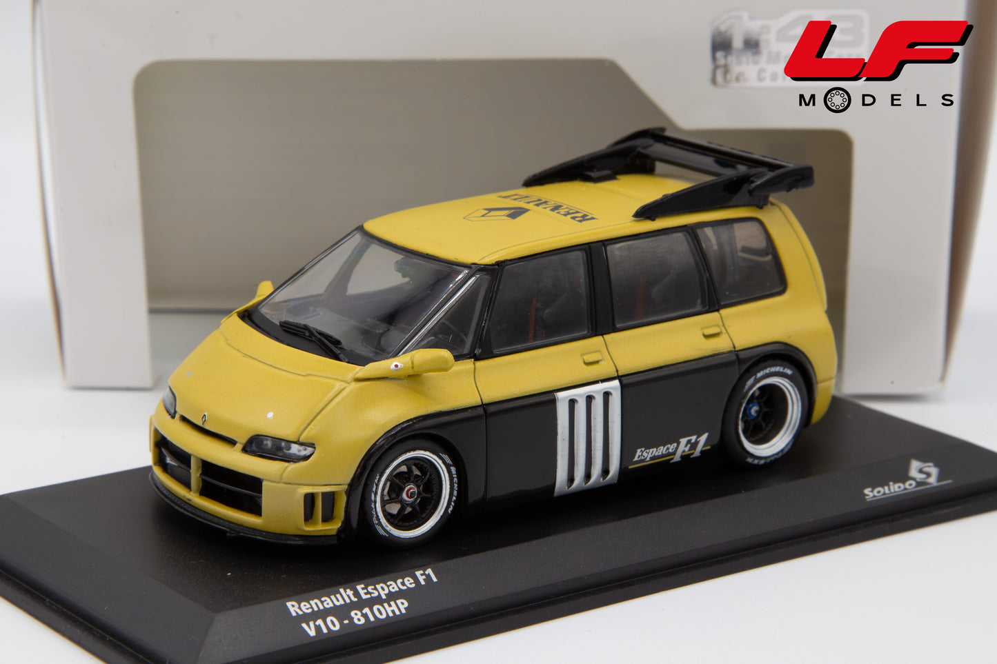 modellino renault espace f1 solido 1:43