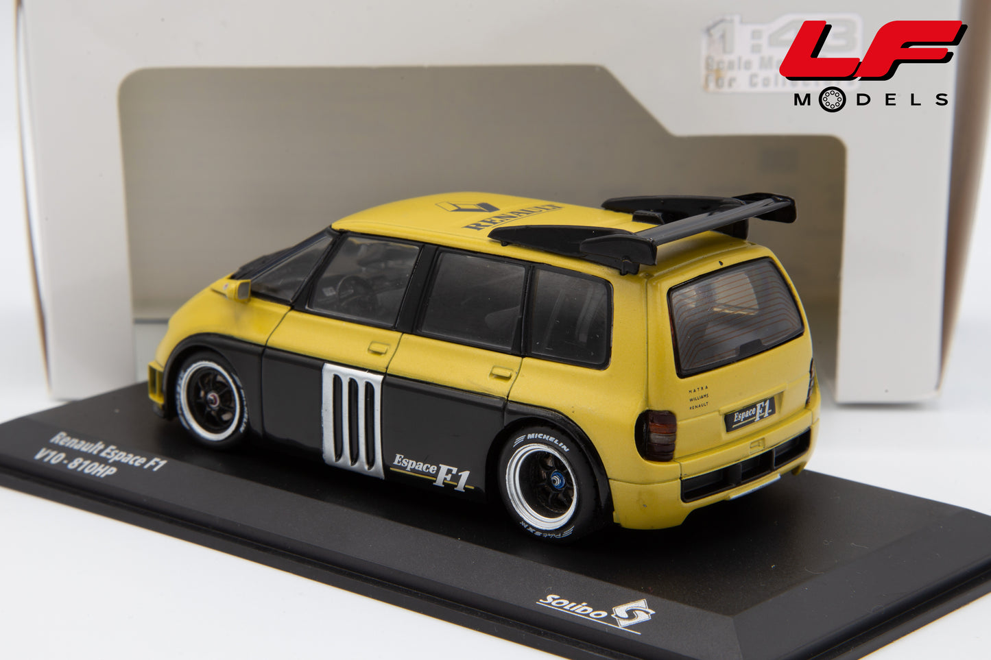 modellino renault espace f1 solido 1:43