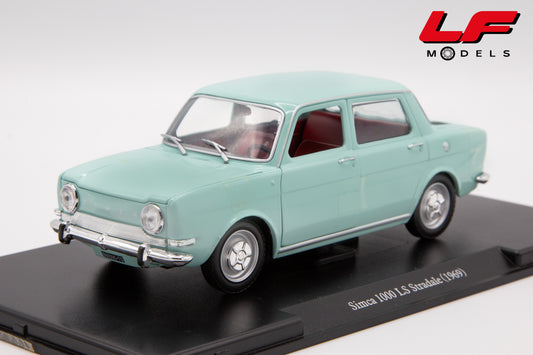 modellino simca 1000 sl edicola 1:24 vista frontale