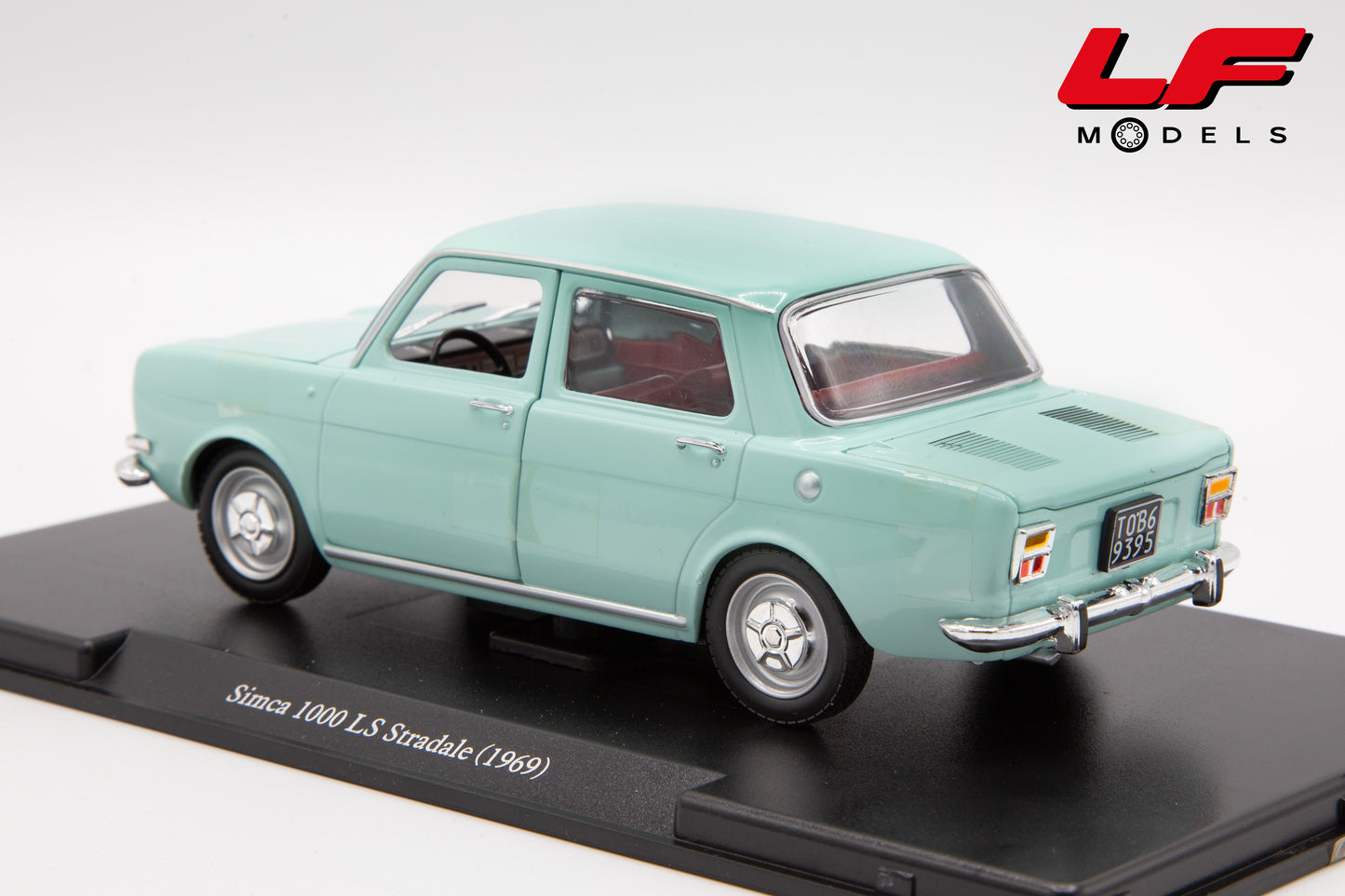 modellino simca 1000 sl edicola 1:24 vista posteriore