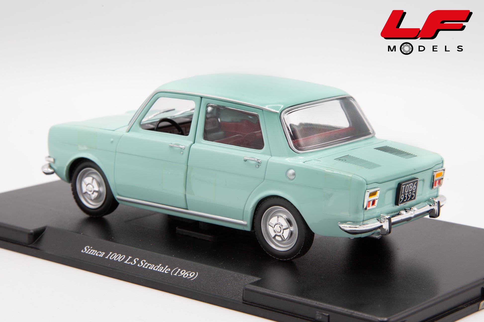 modellino simca 1000 sl edicola 1:24 vista posteriore