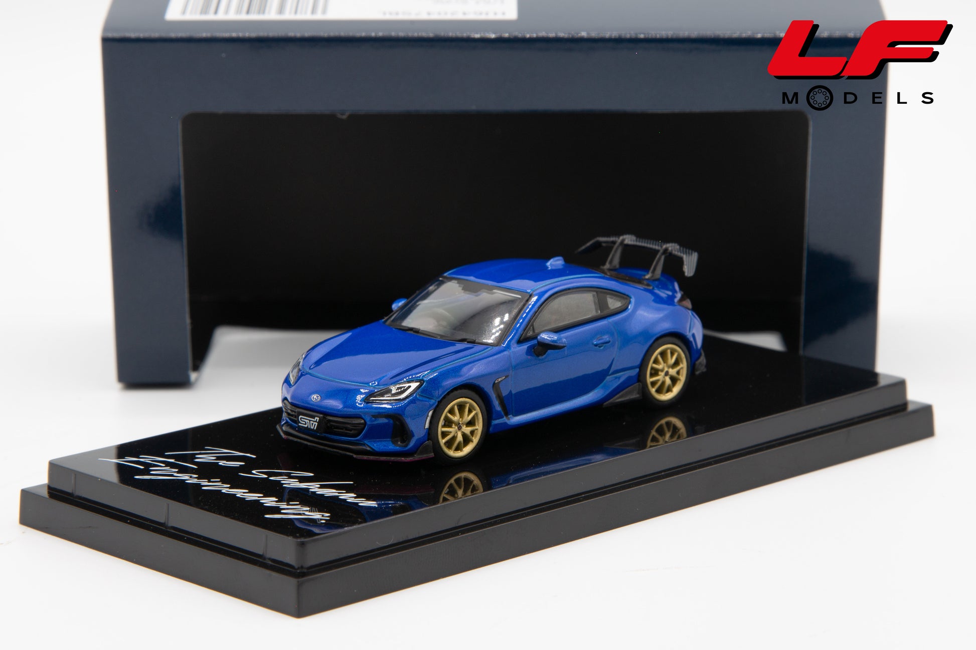modellino subaru brz hobby japan 1:64 HJ642047SBL vista frontale