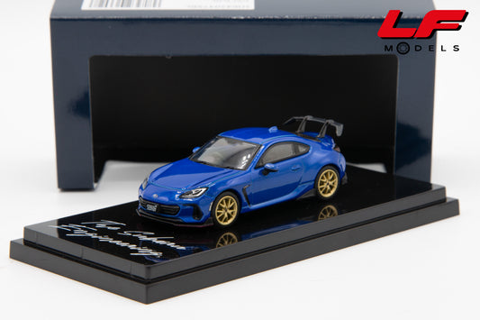 modellino subaru brz hobby japan 1:64 HJ642047SBL vista frontale