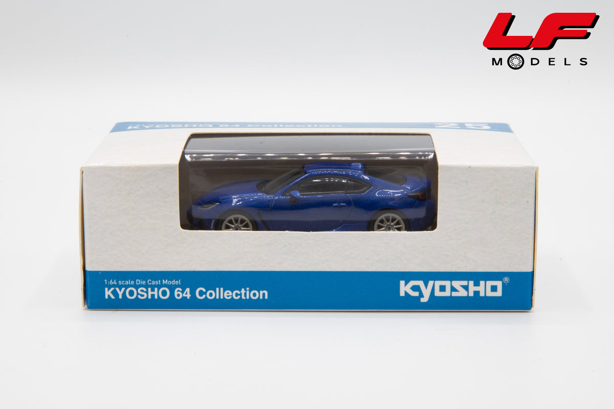 modellino subaru brz kyosho 1:64 KYO07116G vista scatola