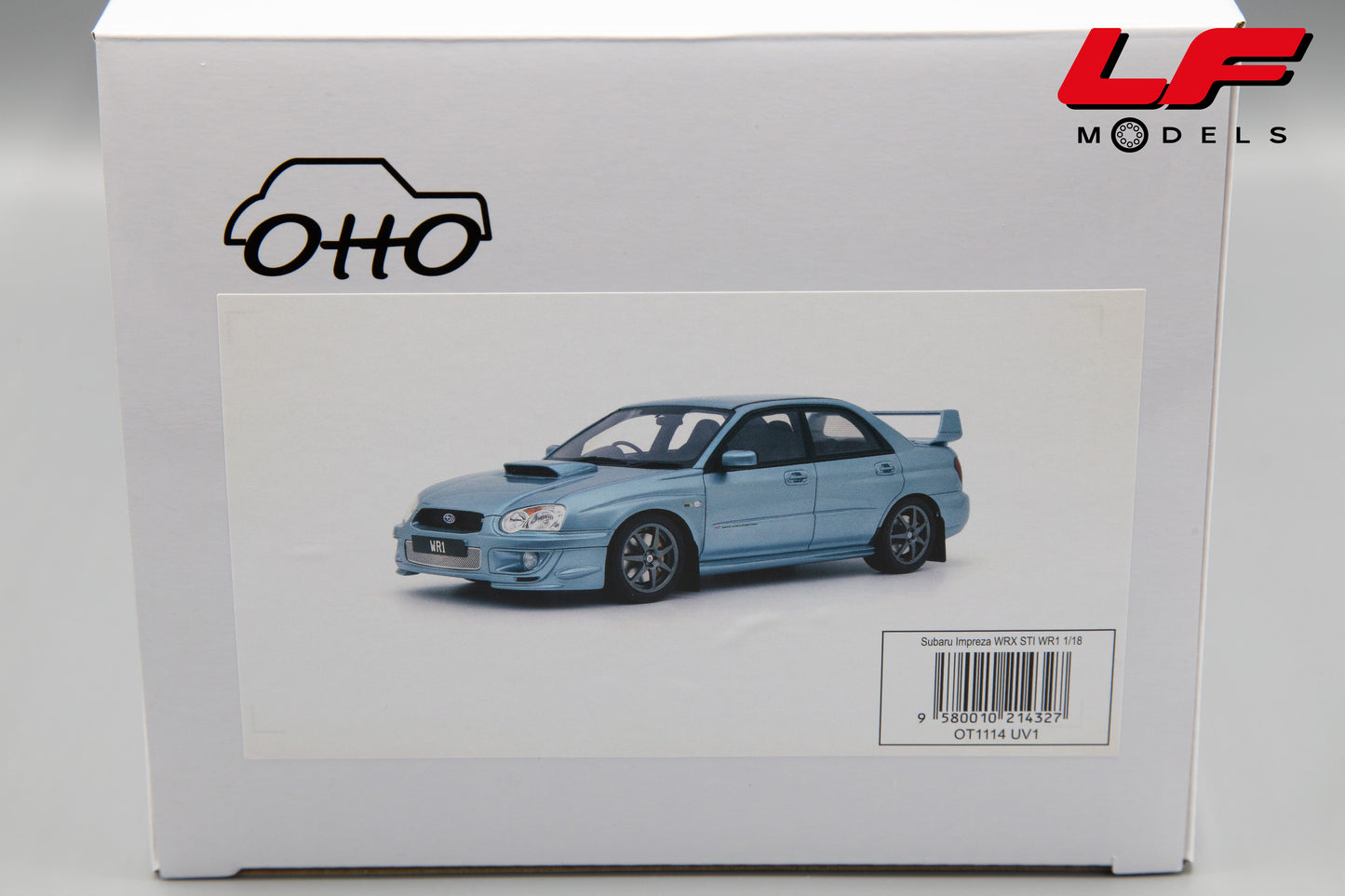 modellino subaru impreza wrx sti ottomobile 1:18