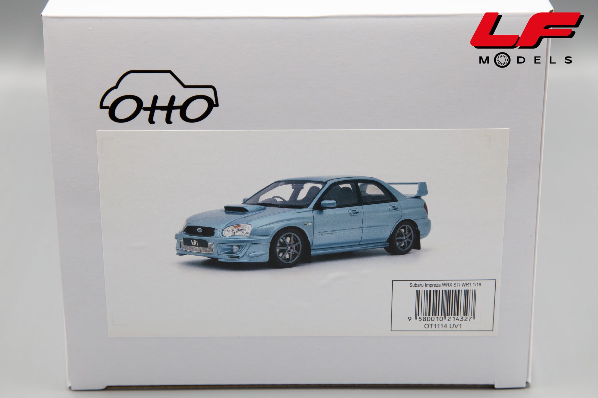modellino subaru impreza wrx sti ottomobile 1:18