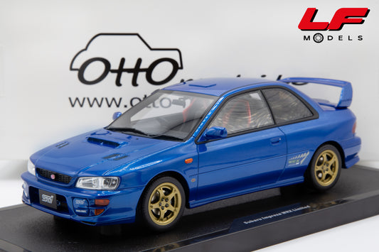 modellino subaru impreza wrx limited ottomobile 1:18 frontale