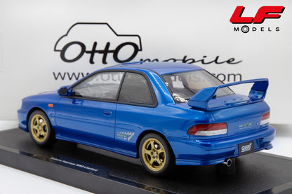 modellino subaru impreza wrx limited ottomobile 1:18 posteriore
