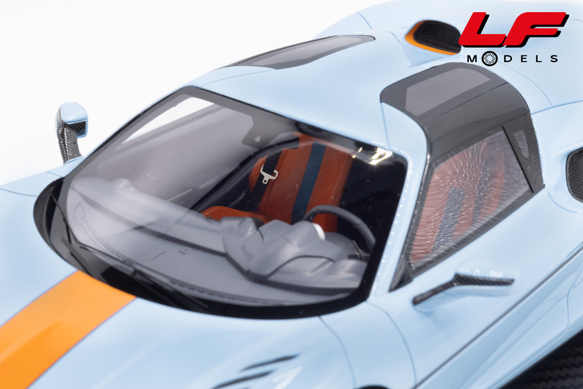 modellino touring superleggera rh95 tecnomodel 1:18  vista interni