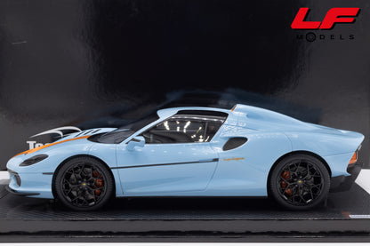 modellino touring superleggera rh95 tecnomodel 1:18  vista laterale