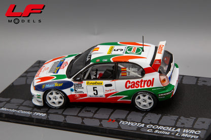 modellino hyundai accent rally montecarlo edicola 1:43 vista posteriore
