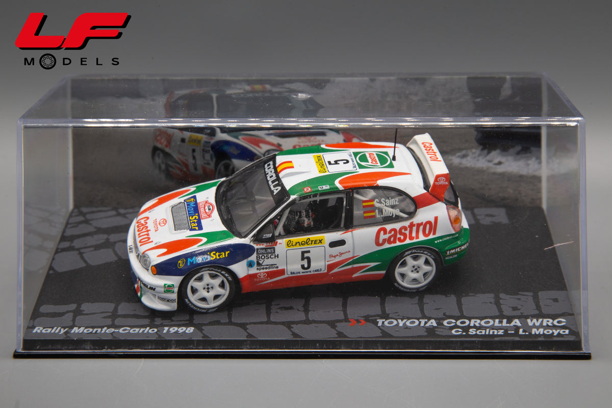 modellino hyundai accent rally montecarlo edicola 1:43 vista teca