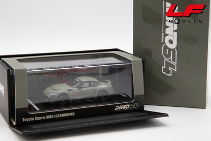 modellino toyota supra darwinpro inno64 1:64 IN64-A90DP-MATGR vista scatola
