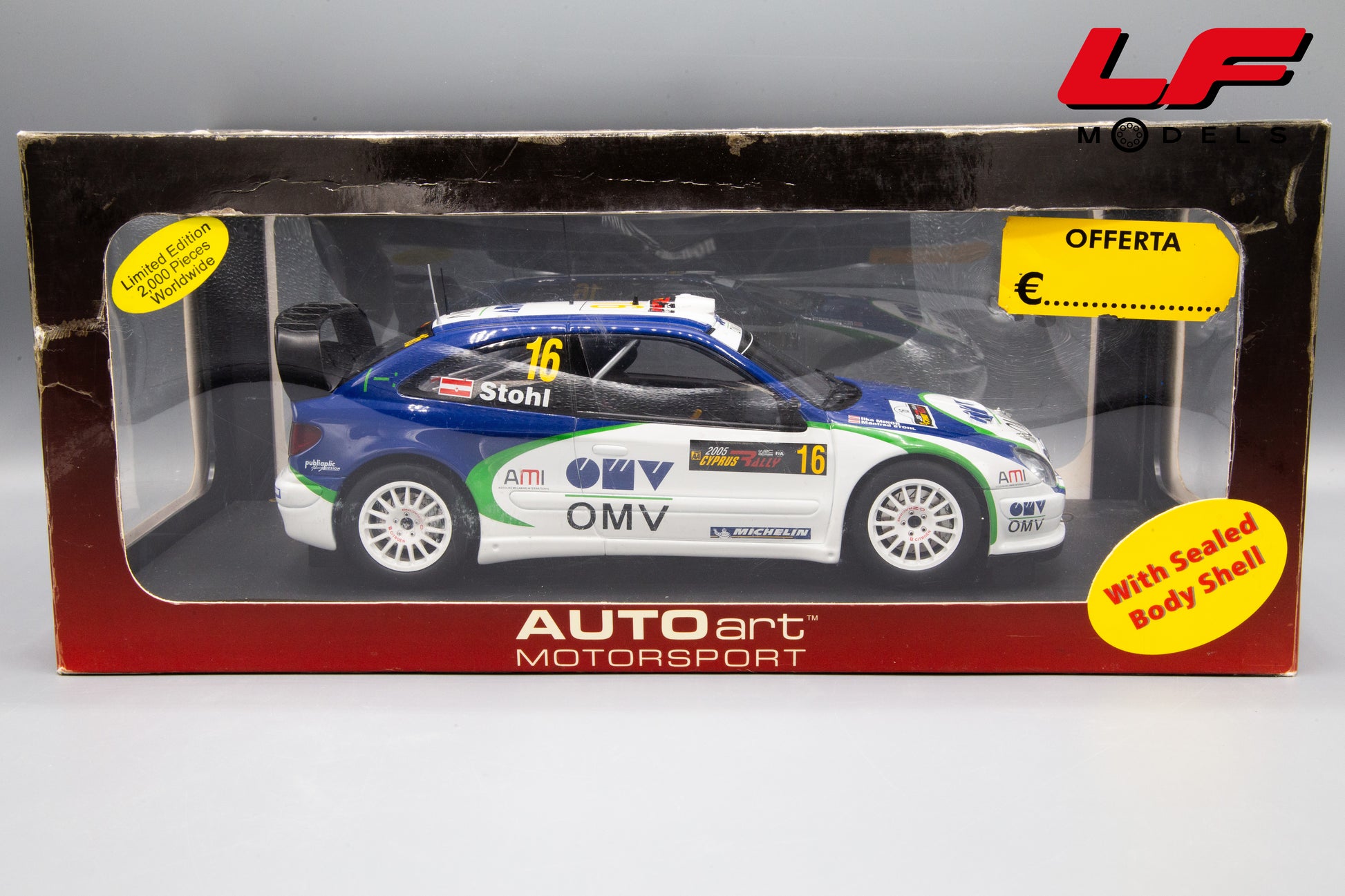 modellino citreon xsara autoart 1:18