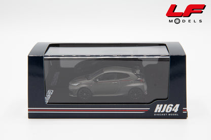 modellino toyota yaris gr grigio ignition-model 1:64 HJ644087MS vista scatola