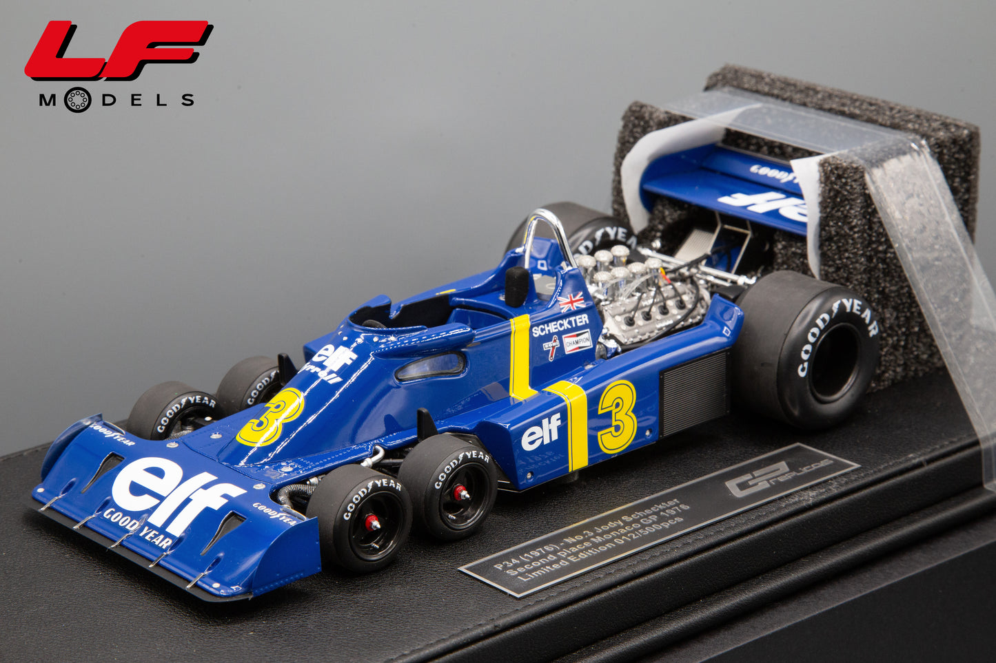 modellino tyrrell p34 f1 monaco gp replicas 1:18