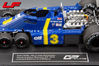 modellino tyrrell p34 f1 monaco gp replicas 1:18