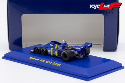 modellino tyrrell p34 n4 kyosho 1:64 07038B2 vista posteriore