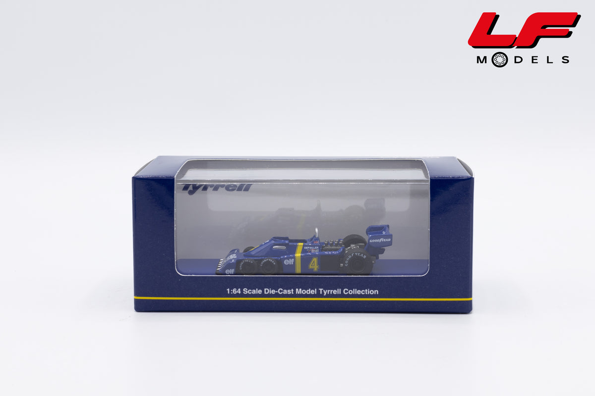 modellino tyrrell p34 n4 kyosho 1:64 07038B2 vista teca