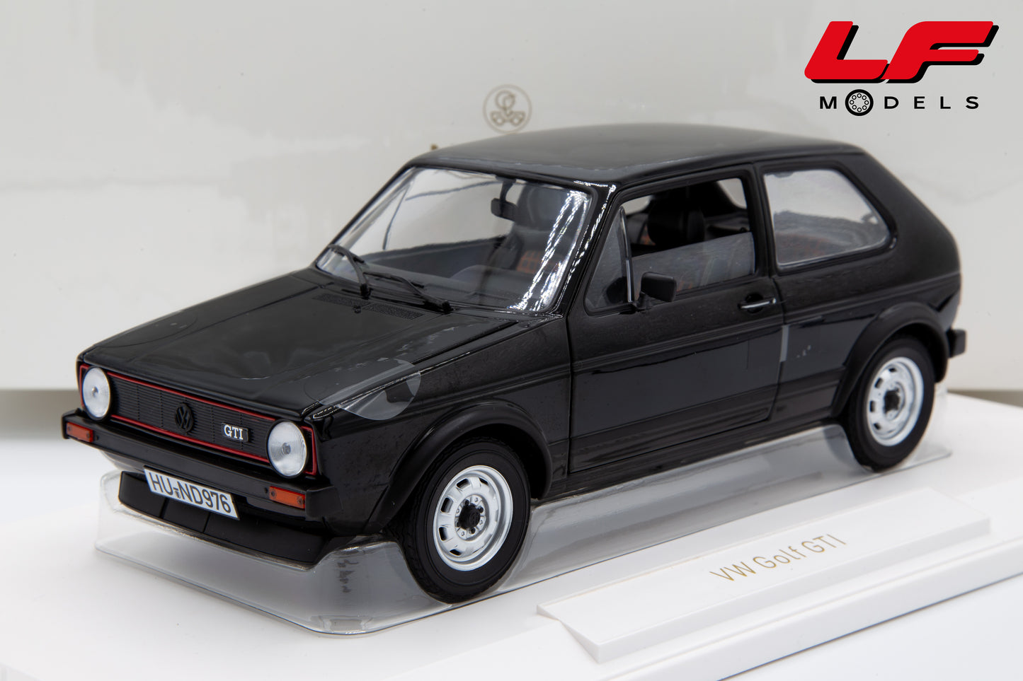 modellino volkswagen golf gti norev 1:18 frontale