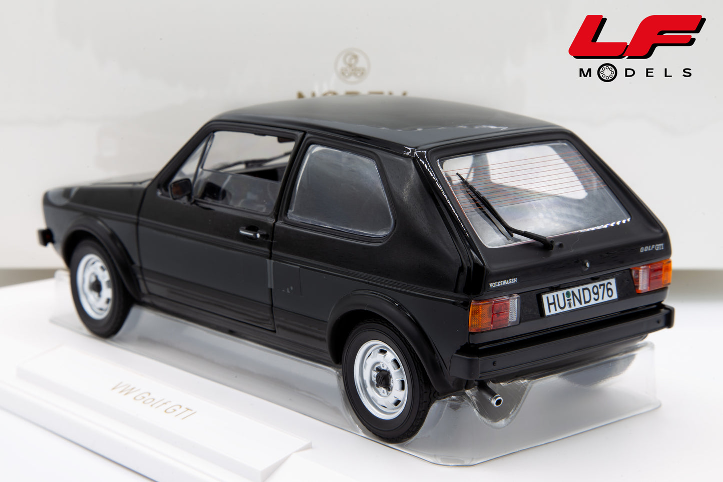 modellino volkswagen golf gti norev 1:18 frontale