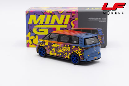 modellino volkswagen id buzz mini gt 1:64 MGT01159-L vista posteriore